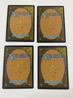 4x Force of Will Eternal Masters Regular Shadow Signed By The Artist MTG Magic - Image 2