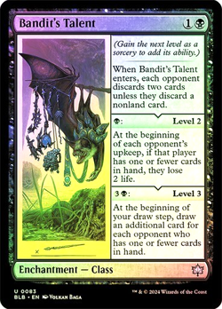 MTG - Bandit's Talent - Foil - Bloomburrow - Magic the Gathering - Image 1