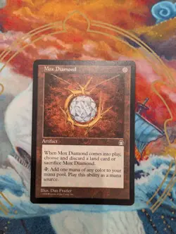 Mox Diamond Stronghold Magic the Gathering MTG LP - Image 1