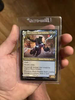 MTG King T'Challa Black Panther | Marvel Super Heroes | Legendary Creature | - Image 1