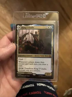 MTG King T'Challa Black Panther | Marvel Super Heroes | Legendary Creature | - Image 2