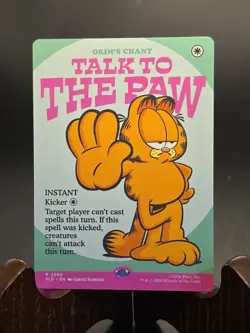 Talk to the Paw - Orim's Chant Secret Lair Drop MTG Regular Near Mint - Image 1