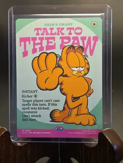 Talk to the Paw - Orim's Chant Secret Lair Drop MTG Regular Near Mint - Image 3
