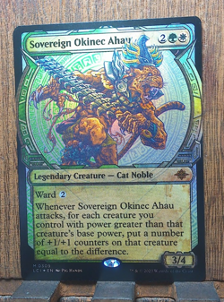 Sovereign Okinec Ahau (Showcase FOIL) The Lost Caverns of Ixalan NM Pack Fresh! - Image 1