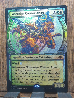 Sovereign Okinec Ahau (Showcase FOIL) The Lost Caverns of Ixalan NM Pack Fresh! - Image 2