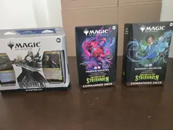 New Magic the Gathering Secrets Of Strixgaven Final Fantasy Commander Lot - Image 1