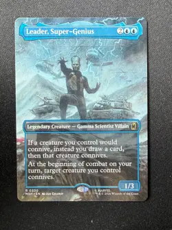 Leader, Super-Genius (BORDERLESS) - Marvel Super Heroes (Magic) NM - Image 1