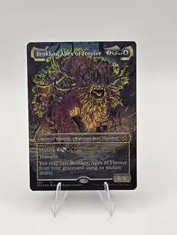 Brokkos Apex of Forever Borderless Showcase Foil ~ IKO Ikoria Lair of Behemoths - Image 1
