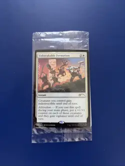 Unbreakable Formation Magic The Gathering TMNT NYCC 2025 Exclusive Promo RARE - Image 1