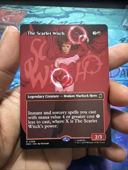 The Scarlet Witch (Borderless) Marvel Super Heroes Regular - Image 1