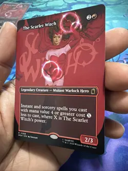 The Scarlet Witch (Borderless) Marvel Super Heroes Regular - Image 3