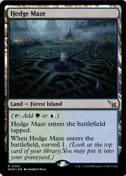 Hedge Maze [MKM - 262] NM Rare EN - Image 1