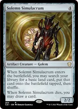 Solemn Simulacrum [C21 - 264] LP Rare EN - Image 1