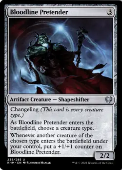 Bloodline Pretender U Kaldheim 235 LP - Image 1