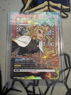 Demon Slayer Union Arena Kyojuro Rengoku SR* UE05BT/KMY-1-090 English - Image 1