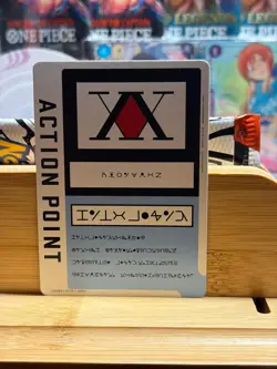 ACTION POINT CARD (HUNTER X HUNTER) UE02ST/HTR-1-AP01 Union Arena TCG NM - Image 1