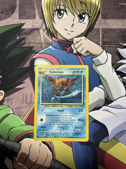 Kabutops 6/75 Neo Discovery Holo MP SWIRL SWIRL SWIRL - Image 4