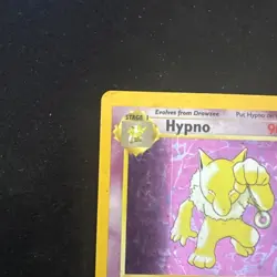 Pokemon Hypno Fossil TCG Holo Unlimited Rare Card 8/62 - Image 5