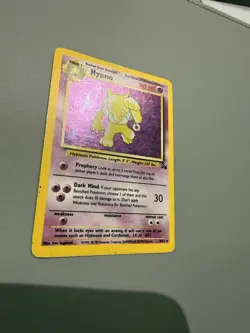 Pokemon Hypno Fossil TCG Holo Unlimited Rare Card 8/62 - Image 4