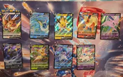 Pokemon Eeveelution V SWSH Promo Card Set LP - Image 1