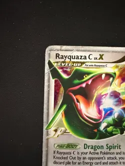 Pokemon Rayquaza C LV.X Holo Rare Card Supreme Victors Series 146/147 - Image 2