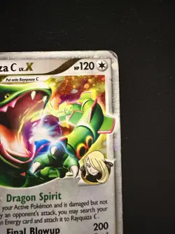 Pokemon Rayquaza C LV.X Holo Rare Card Supreme Victors Series 146/147 - Image 3