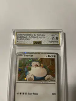Pokemon Snorlax Black Star Promo AGS 9.5 Graded Slab Card - Image 2