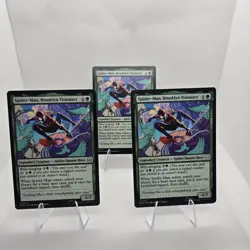 Magic The Gathering MTG Marvel Spiderman Brooklyn Visionary No Foil 115 Set Of 3 - Image 1