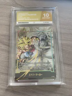 Dragon Ball Super Fusion World - Energy Marker E-109 - Broly Graded Card Ace 10 - Image 1