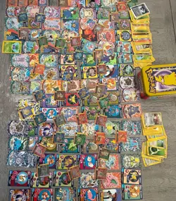 Vintage Pokemon Mixed Lot Cards Tv Animation And Action Flipz Tin Included - Image 2