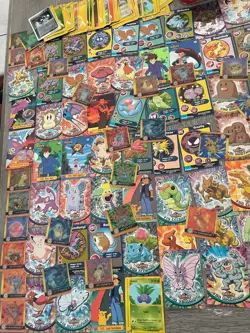 Vintage Pokemon Mixed Lot Cards Tv Animation And Action Flipz Tin Included - Image 4