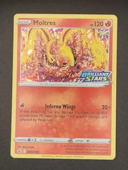 Moltres Holo Promo SWSH: Sword & Shield Promo Cards SWSH185 NM - Image 1