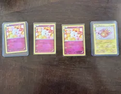POKEMON CARD LOT RADIANT COLLECTION Swirlix 89/149 + Dedenne 57/149 Holo Lot - Image 1
