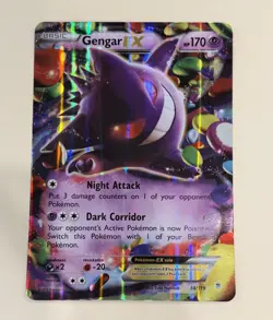 Pokemon TCG Gengar EX 34/119 Oversized ( Promo ) Holo Card - Image 1