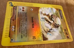 Pokemon Card Hitmonlee 81/165 Reverse Holo Foil e-Reader Expedition Vintage 2002 - Image 3