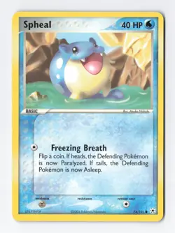 Spheal 74/101 Common Regular Hidden Legends Vintage Pokemon TCG Card NM - Image 1