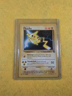 Pikachu (Movie Promo) 04/53 Wotc Promo Regular Vintage Pokemon Card Sleeved 1999 - Image 2