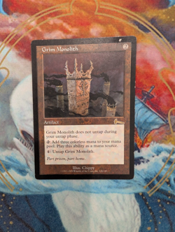 Grim Monolith Urza's Legacy Magic the Gathering MTG HP - Image 1