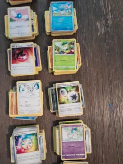 1487 Non Holo Pokemon Card Lot Common Uncommon - Image 2