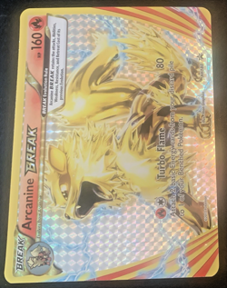 Arcanine BREAK - (XY Black Star Promos) XY180 JUMBO/OVERSZIED Card Holo LP - Image 1