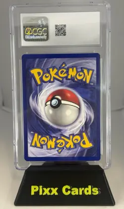 Pokemon TCG Pikachu CGC 8.5And Mewtwo CGC 8.5- Both Cards Both Movie Promo Stamp - Image 2