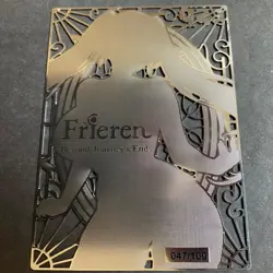 Goddess Story Gold METAL Card - Serial Number #047/100! Frieren **LAST ONE** - Image 5