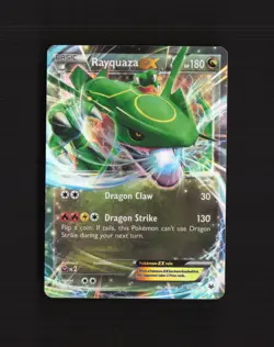 Rayquaza EX 60/108 Roaring Skies Ultra Rare Holo Pokemon Card LP+ - Image 1
