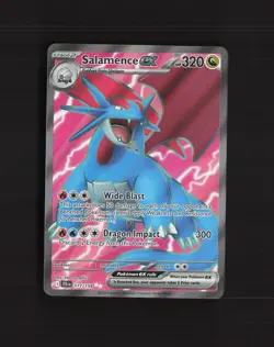 Salamence ex 177/159 Journey Together Full Art Ultra Rare Holo Pokemon Card NM - Image 1