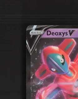 Deoxys V SWSH266 Sword & Shield Black Star Promo Holo Pokemon Card NM - Image 3
