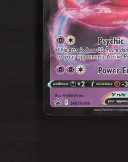 Deoxys V SWSH266 Sword & Shield Black Star Promo Holo Pokemon Card NM - Image 5