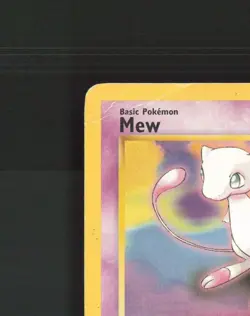 Mew 8 Wizards Black Star Promos Pokemon Card DMG - Image 3