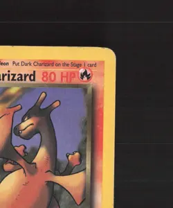 Dark Charizard 21/82 WOTC Team Rocket Rare Pokemon Card MP - Image 4