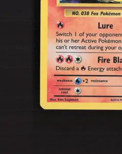 Ninetales 15/108 Evolutions Rare Holo Pokemon Card MP - Image 5