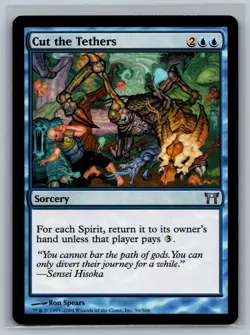 Magic MTG Champions of Kamigawa Cut the Tethers #56/306 TCG CCG - Image 1